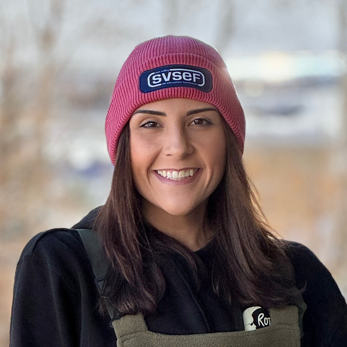 Locale x SVSEF Northwoods Short Beanie (Rose)