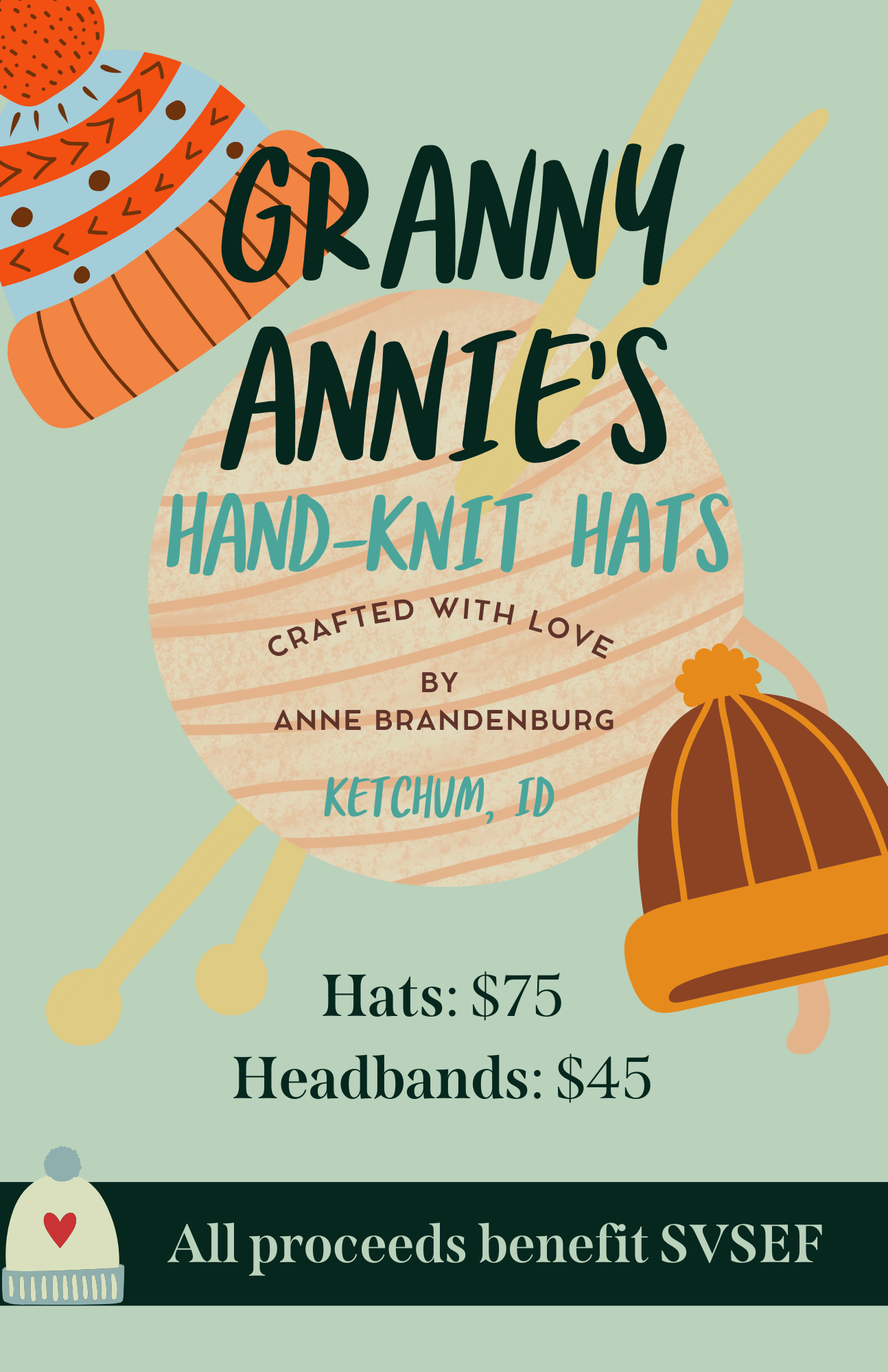 Granny Annie's Knit Hats